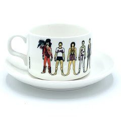 freddie mercury notsniw mug cup saucer queen for We Built This City 3