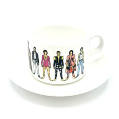 freddie mercury notsniw mug cup saucer queen for We Built This City 4