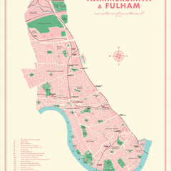 Hammersmith & Fulham Map