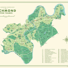 Richmond Upon Thames Map