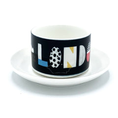 London Cup and Saucer Ceramics - Drinking Vessels Nichola Cowdery for We Built This City 1