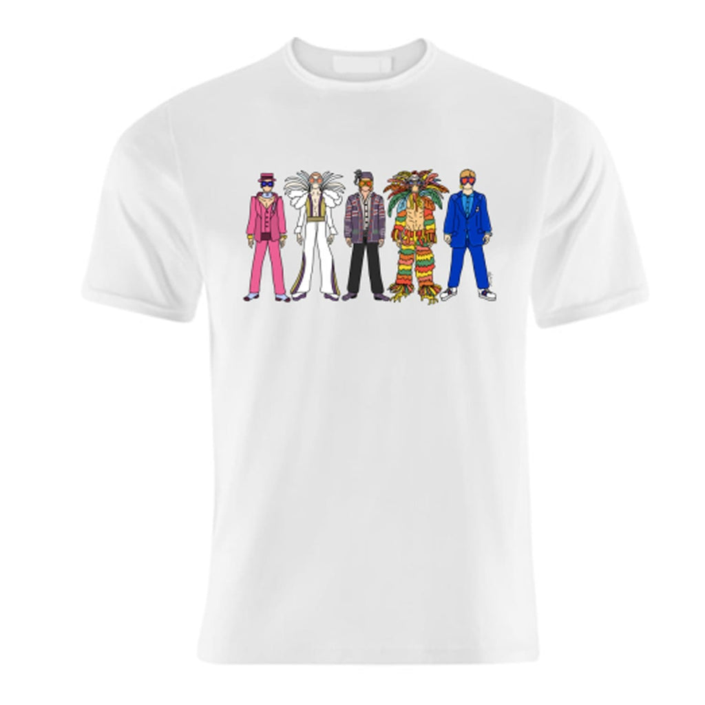 elton john rocket man saturday night still standing t shirt tshirt mens womens for We Built This City 1