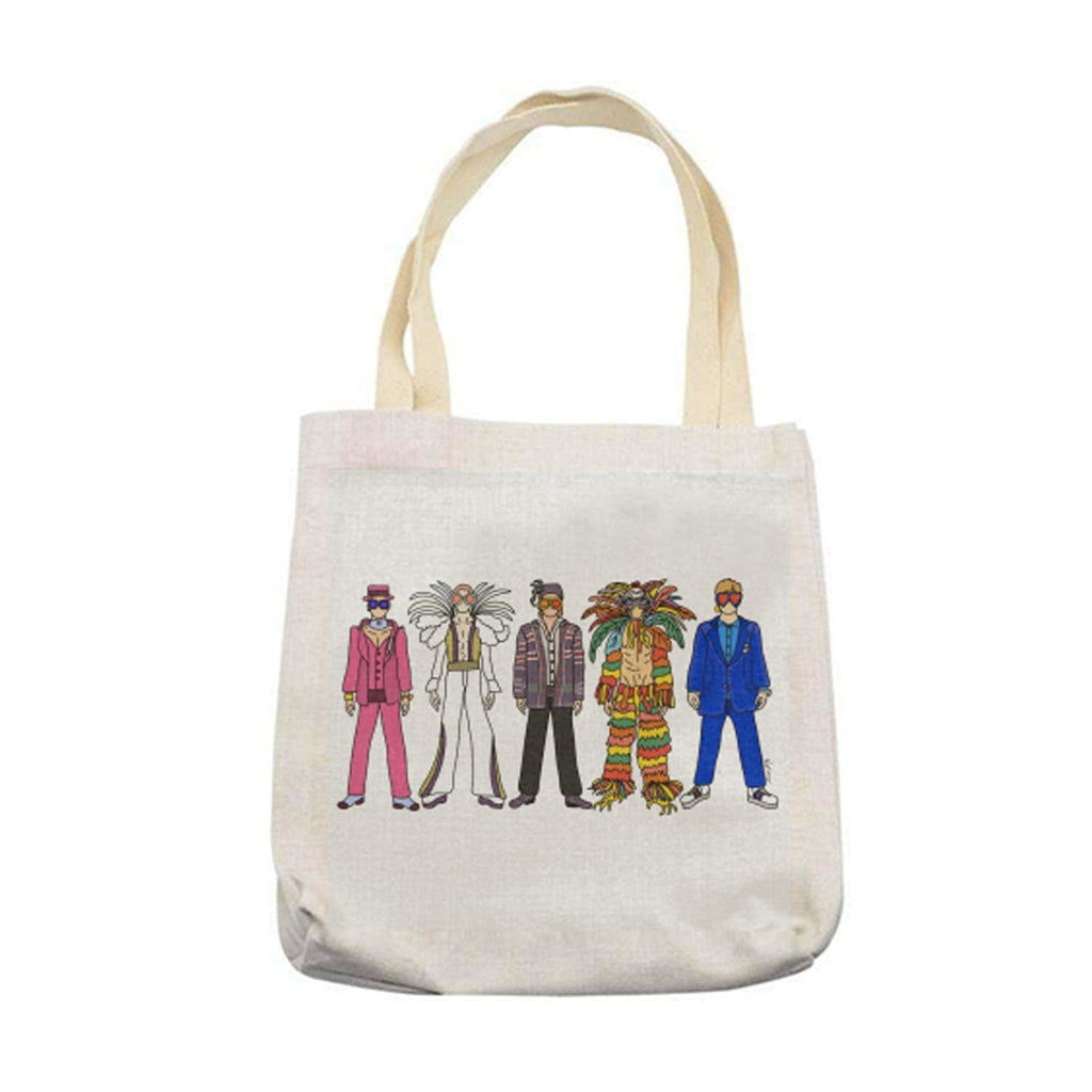 elton john linen tote bag saturday night still standing rocket man for We Built This City 1