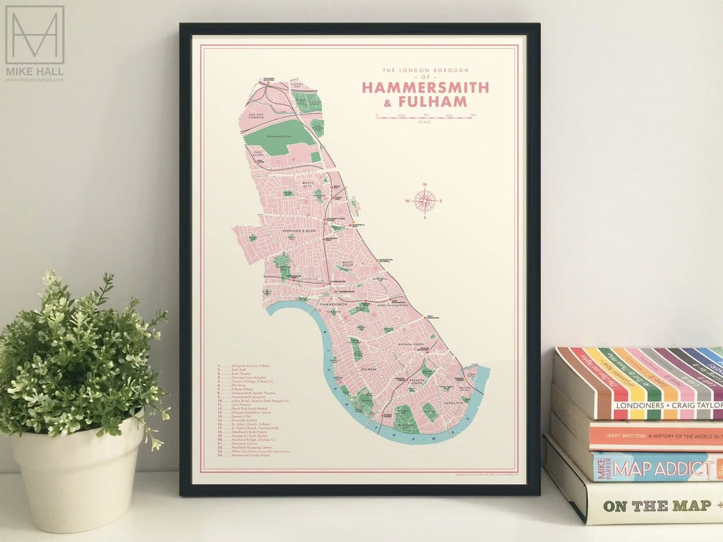Hammersmith & Fulham Map