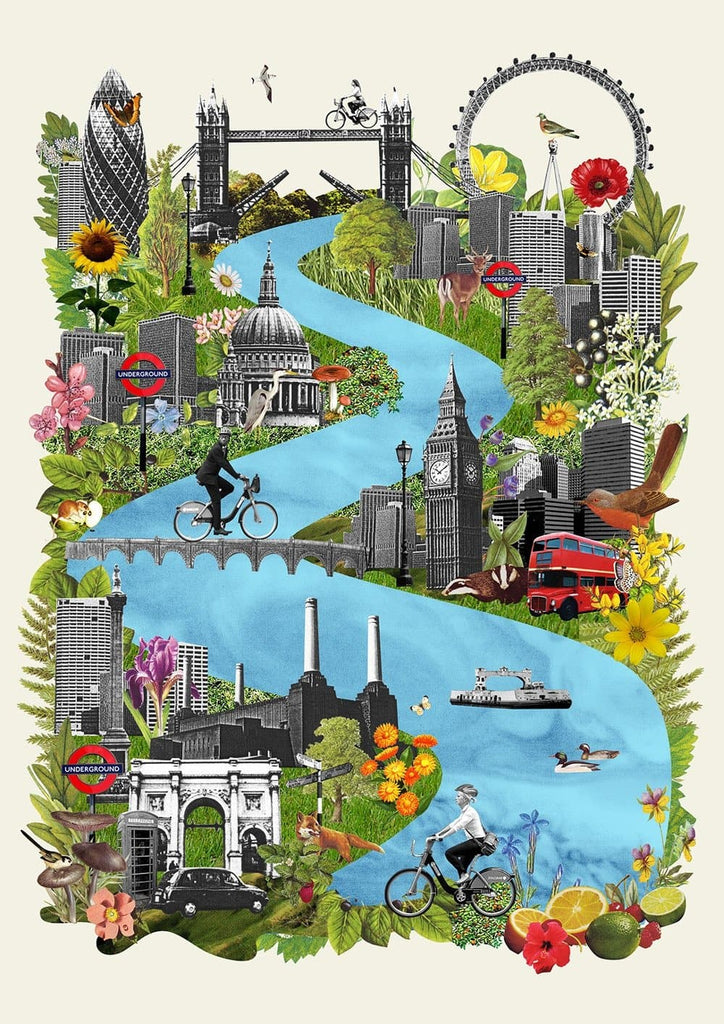 Wild London Art Map Ciara Phelan for We Built This City 2
