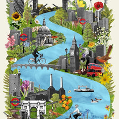 Wild London Art Map Ciara Phelan for We Built This City 2