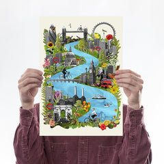 Wild London Art Map Ciara Phelan for We Built This City 1