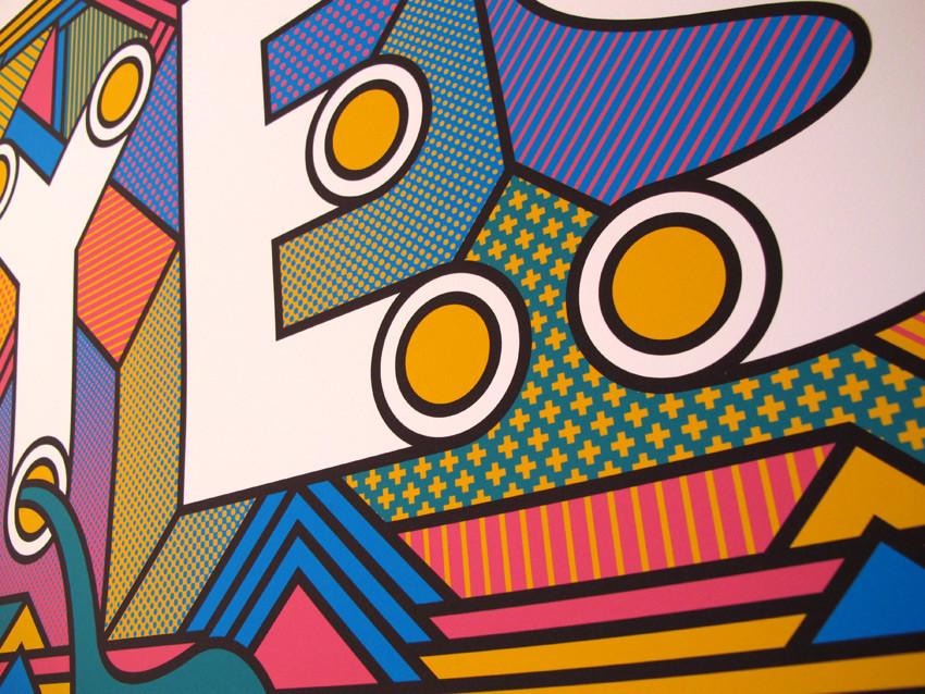 YES Art Typography Supermundane for We Built This City 3