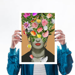 Frida Floral (Orange)