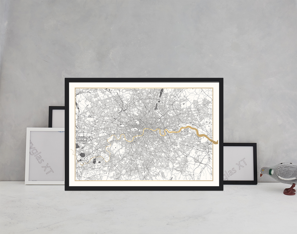 Gold Thames London - Catford Creative (A1) Art Map Catford Creative for We Built This City 3