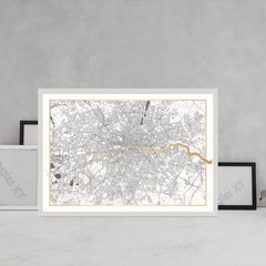 Gold Thames London - Catford Creative (A1) Art Map Catford Creative for We Built This City 4