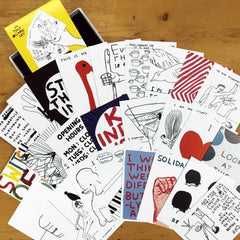 David Shrigley 24 Postcard Set