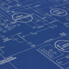 Electric Love Blueprint Art Music Dorothy for We Built This City 6