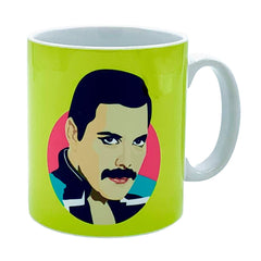 Freddie Mercury Mug Ceramics - Drinking Vessels Sabi Koz for We Built This City 1