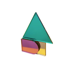 Geometric Hair Slide Jewellery - Hair Accessories Fizz Goes Pop for We Built This City 1