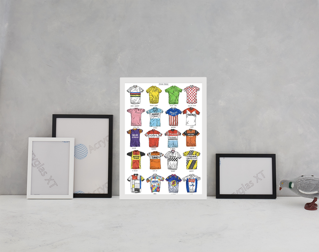 Cycling Jerseys Art Sport David Sparshott for We Built This City 4