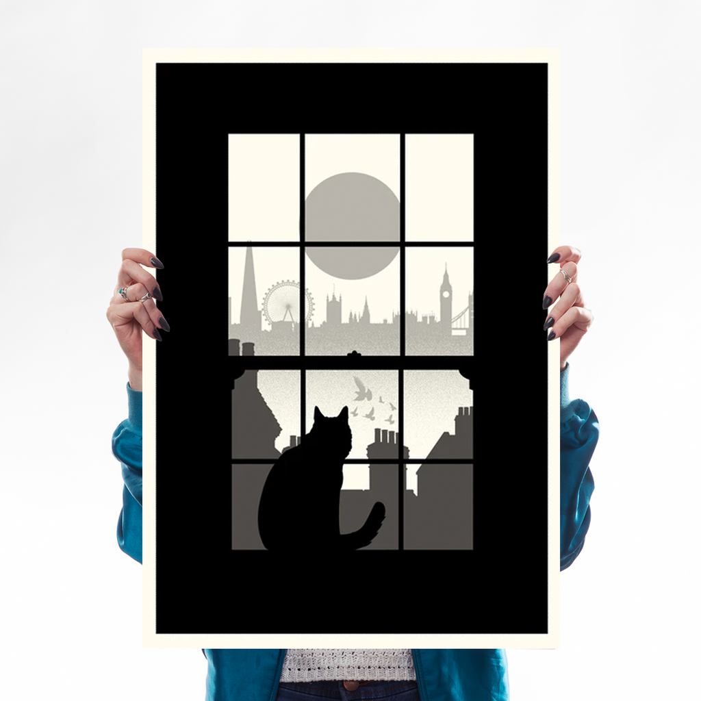 Looking Out Art Landmark Telegramme Paper for We Built This City 1