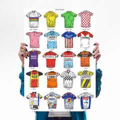 Cycling Jerseys Art Sport David Sparshott for We Built This City 1